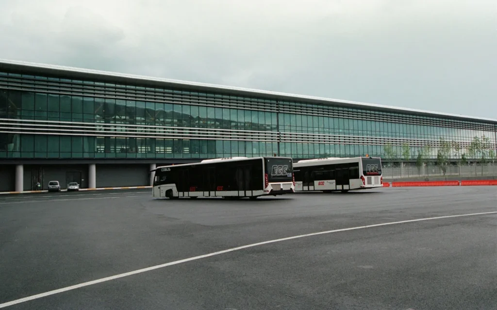 Terminal van een luchthaven