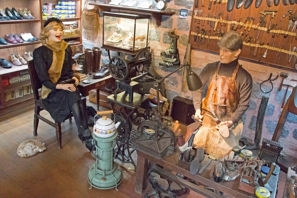 Industrieel museumgebouw van het Rahmi Koc Museum aan de Gouden Hoorn
