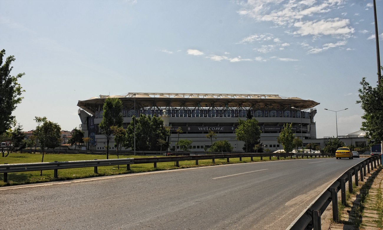 Het Sukru Saracoglu-stadion van Fenerbahce in Kadikoy